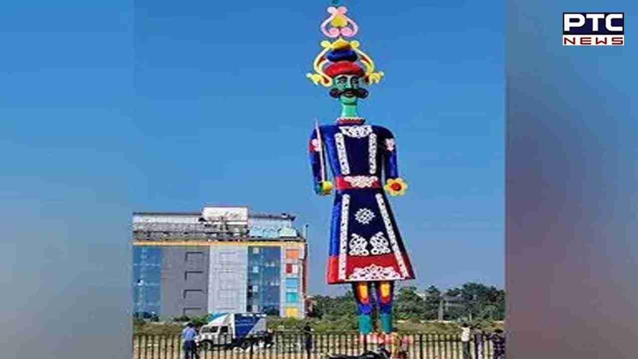 Dussehra 2023: At 171 feet, India's tallest Ravana effigy unveiled at Panchkula in Haryana