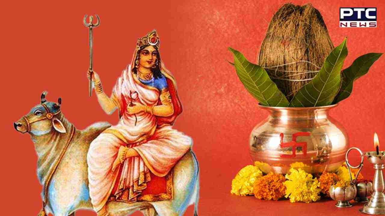 Shardiya Navratri: ਅੱਜ ਤੋਂ ਸ਼ਾਰਦੀਆ ਨਰਾਤੇ ਸ਼ੁਰੂ, ਪਹਿਲੇ ਦਿਨ ਕਲਸ਼ ਦੀ ਸਥਾਪਨਾ, ਕਰੋ ਮਾਂ ਸ਼ੈਲਪੁਤਰੀ ਦੀ ਪੂਜਾ