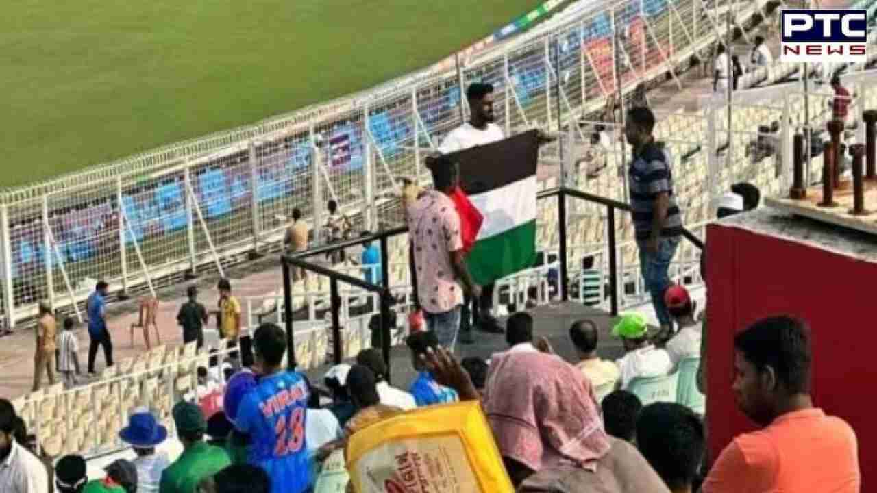 World Cup 2023: 4 held for displaying Palestinian flag during Pakistan vs. Bangladesh match at Kolkata