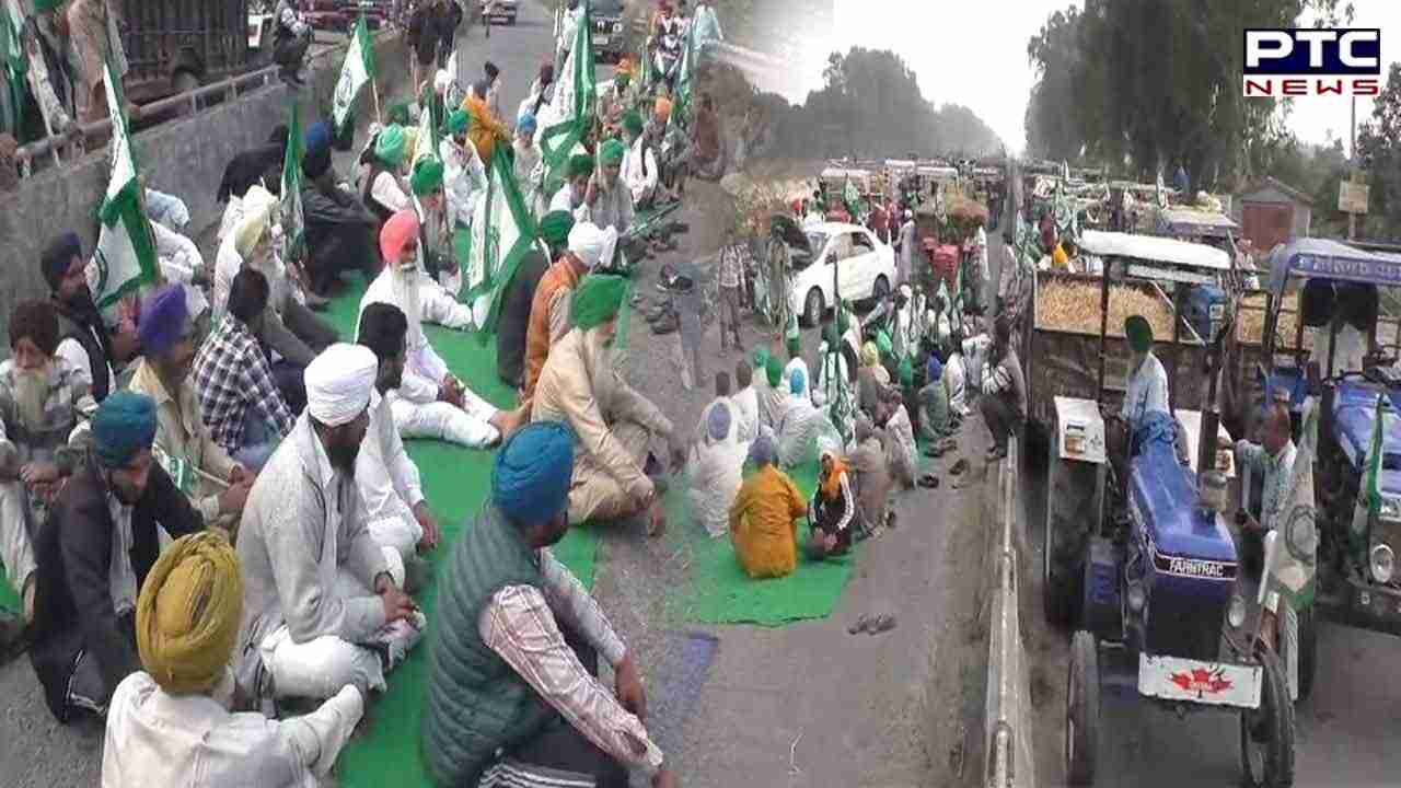 Punjab Farmer Protest: 18 ਕਿਸਾਨ ਮਜਦੂਰ ਜਥੇਬੰਦੀਆਂ ਨੇ ਡੀਸੀ ਅਤੇ ਐੱਸਡੀਐੱਮ ਦਫਤਰਾਂ ਅੱਗੇ ਲਾਇਆ ਧਰਨਾ