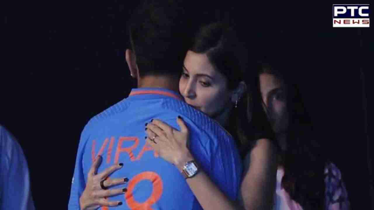 Anushka Sharma comforts Virat Kohli after India's World Cup final loss in viral image