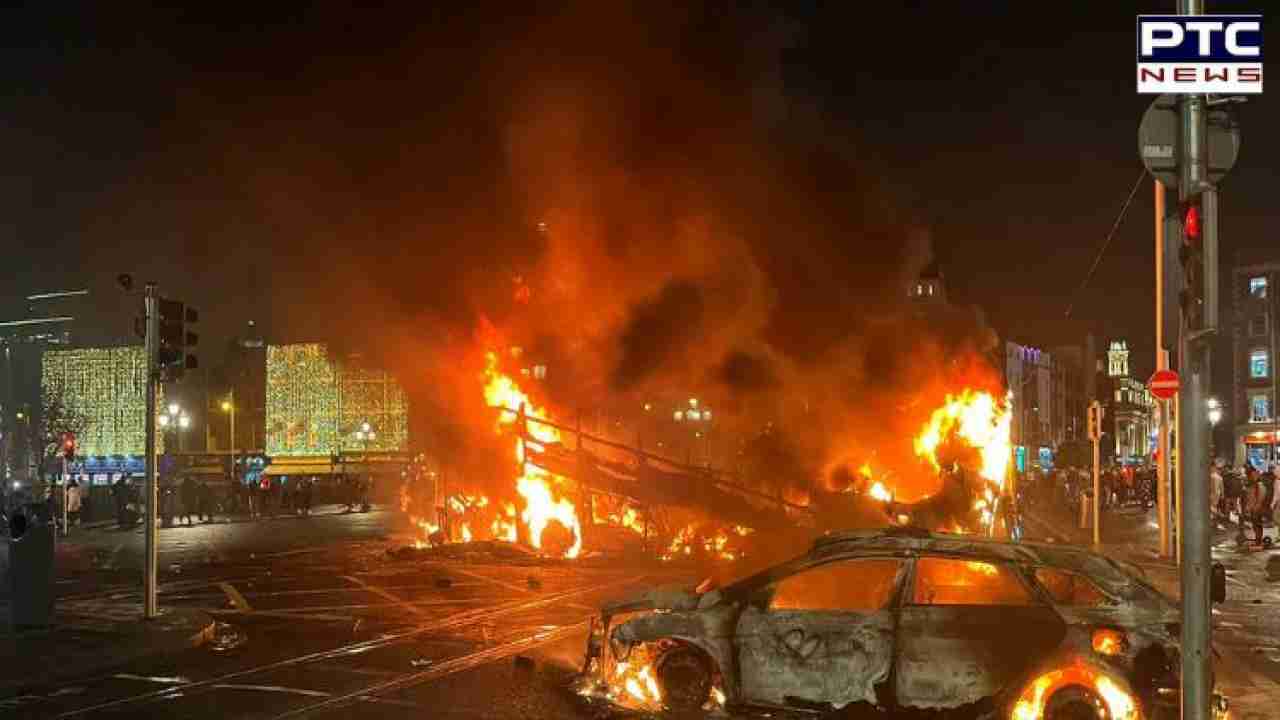 Dublin violence: Dublin erupts in violence following stabbing incident involving children near school