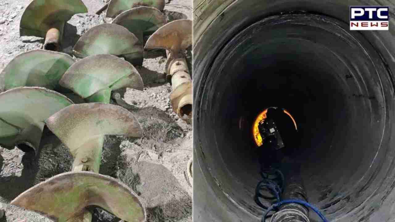 Uttarkashi Tunnel Rescue Laser Gas Cutter Broken Parts Of Drill