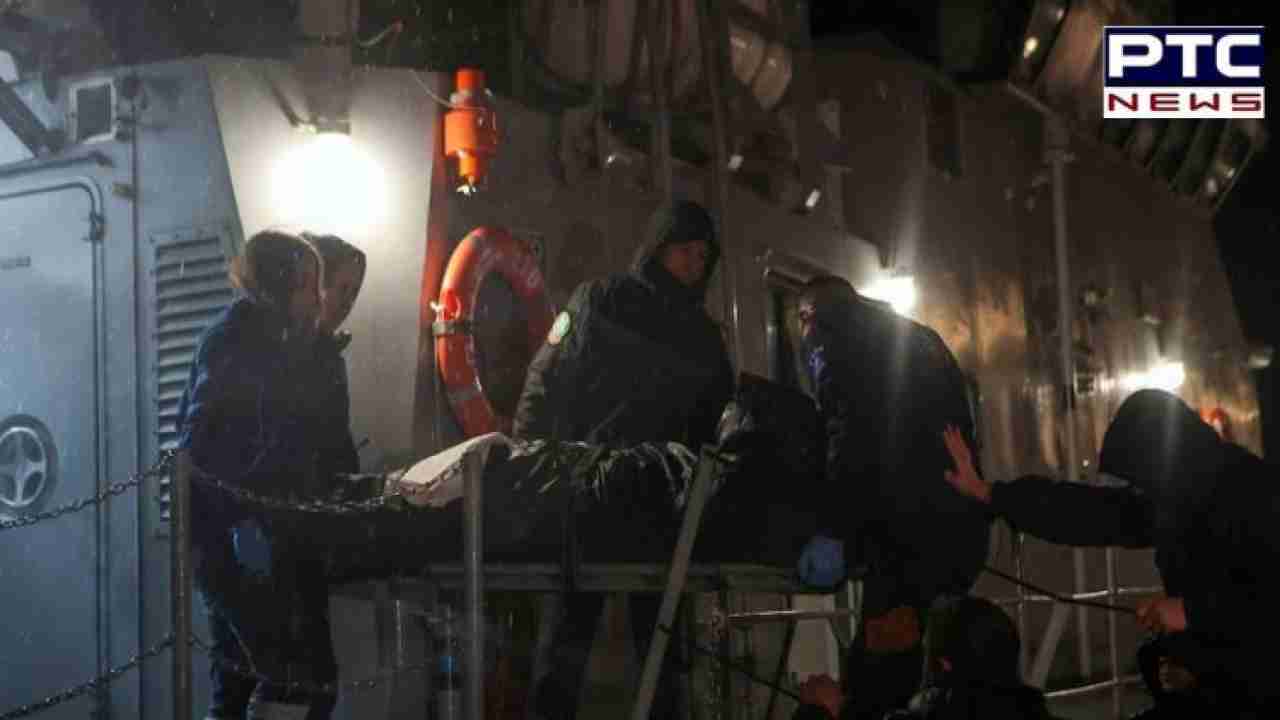 4 Indians among the missing after cargo ship capsizes off Greece Coast; rescue operation on