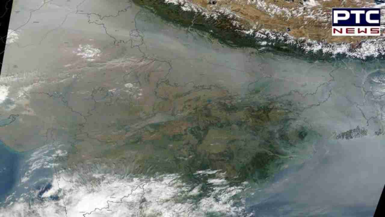 Choking air: Satellite images show smog stretching from Punjab to Bay of Bengal