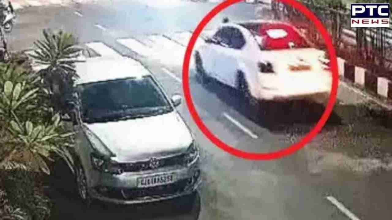 Gujarat road rage: Juvenile drags police cop on car’s bonnet for 300-400 meters in Surat