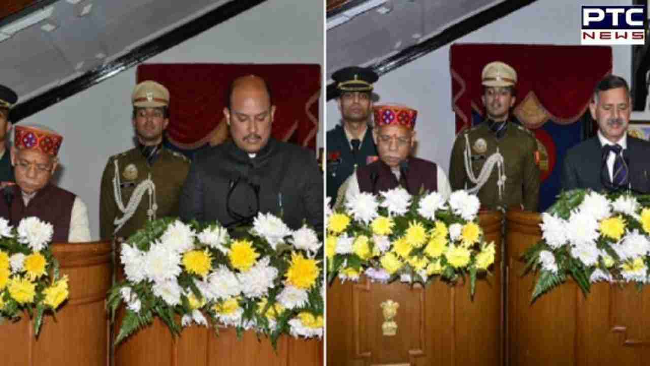 Himachal Cabinet Expansion: Newly inducted Cabinet ministers Rajesh Dharmani and Yadvinder Goma take oath