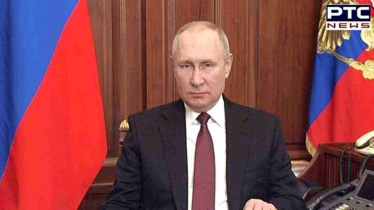 Vladimir Putin takes oath as Russia's president for record 5th term