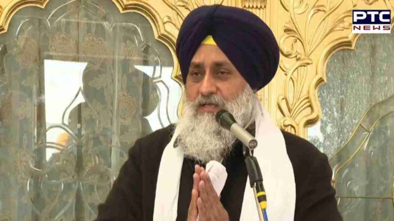 On SAD's 103rd foundation day, party chief Sukhbir Singh Badal offers apology, says '2015 sacrilege cases...' | Watch Video