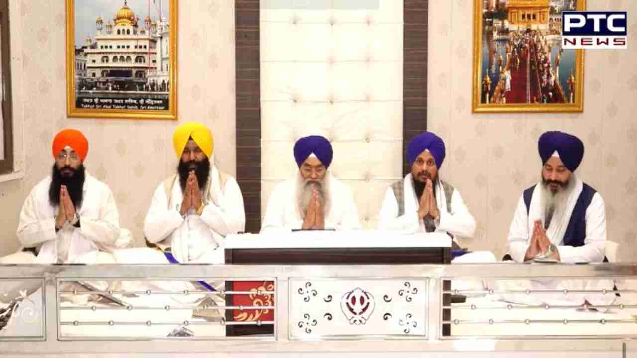 ਭਾਈ ਬਲਵੰਤ ਸਿੰਘ ਰਾਜੋਆਣਾ ਦਾ ਮਾਮਲਾ ਵਿਚਾਰਨ ਉਪਰੰਤ ਸ੍ਰੀ ਅਕਾਲ ਤਖ਼ਤ ਸਾਹਿਬ 'ਤੇ ਪੰਜ ਸਿੰਘ ਸਾਹਿਬਾਨ ਦੀ ਇਕੱਤਰਤਾ ਦਾ ਫੈਸਲਾ