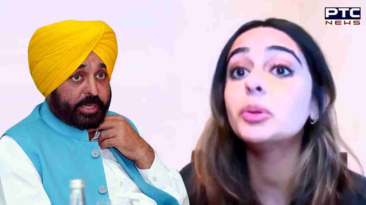Punjab CM Bhagwant Mann's daughter Sirat challenges father's 'integrity' in viral video shared by Bikram Majithia | Watch