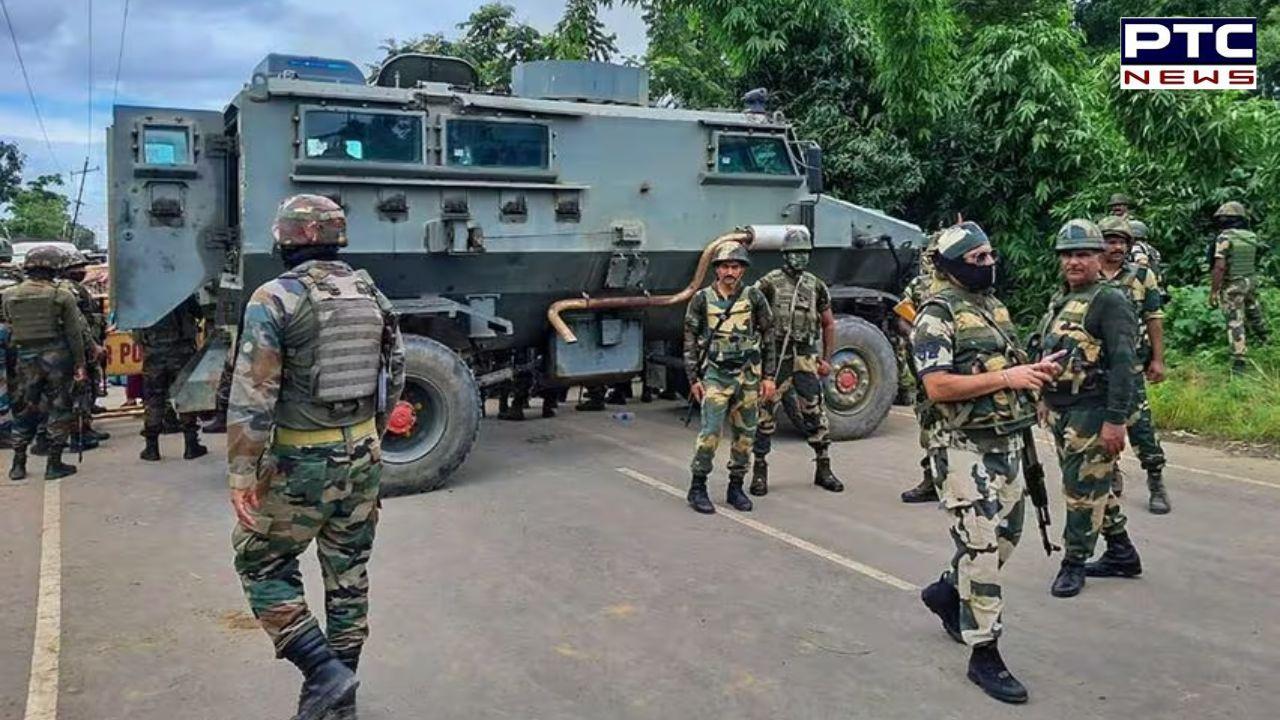 Security forces seize grenades, rifles, long-range mortars in Manipur