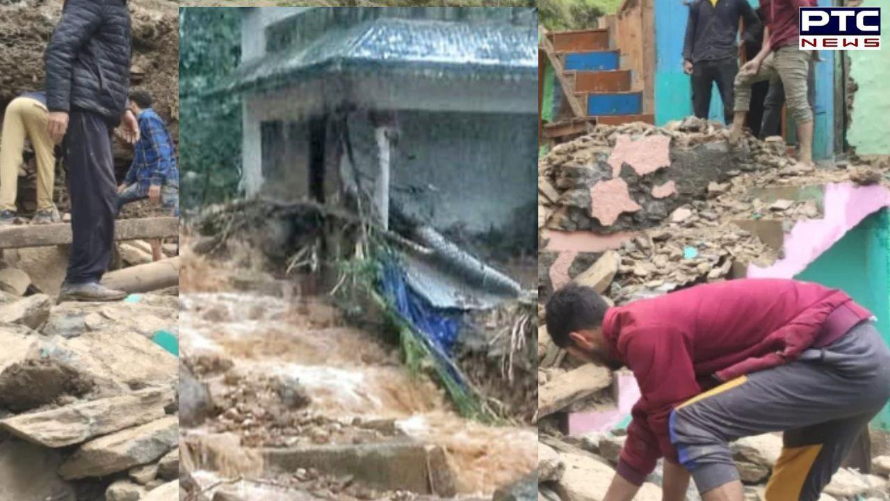 Heavy rain triggers landslides in J-K's Poonch, several houses damaged