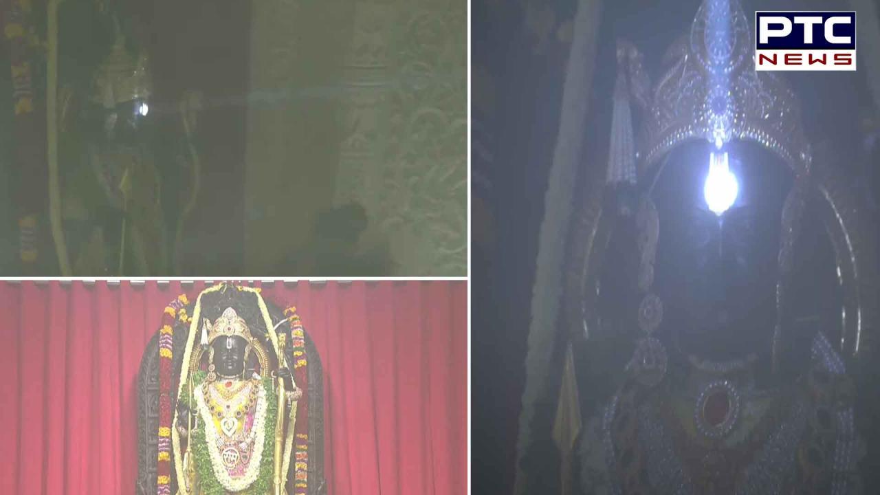 SEE PICS: ‘Surya Tilak’ ceremony | Sun rays illuminates Ram Lalla's forehead in Ayodhya's Ram Mandir
