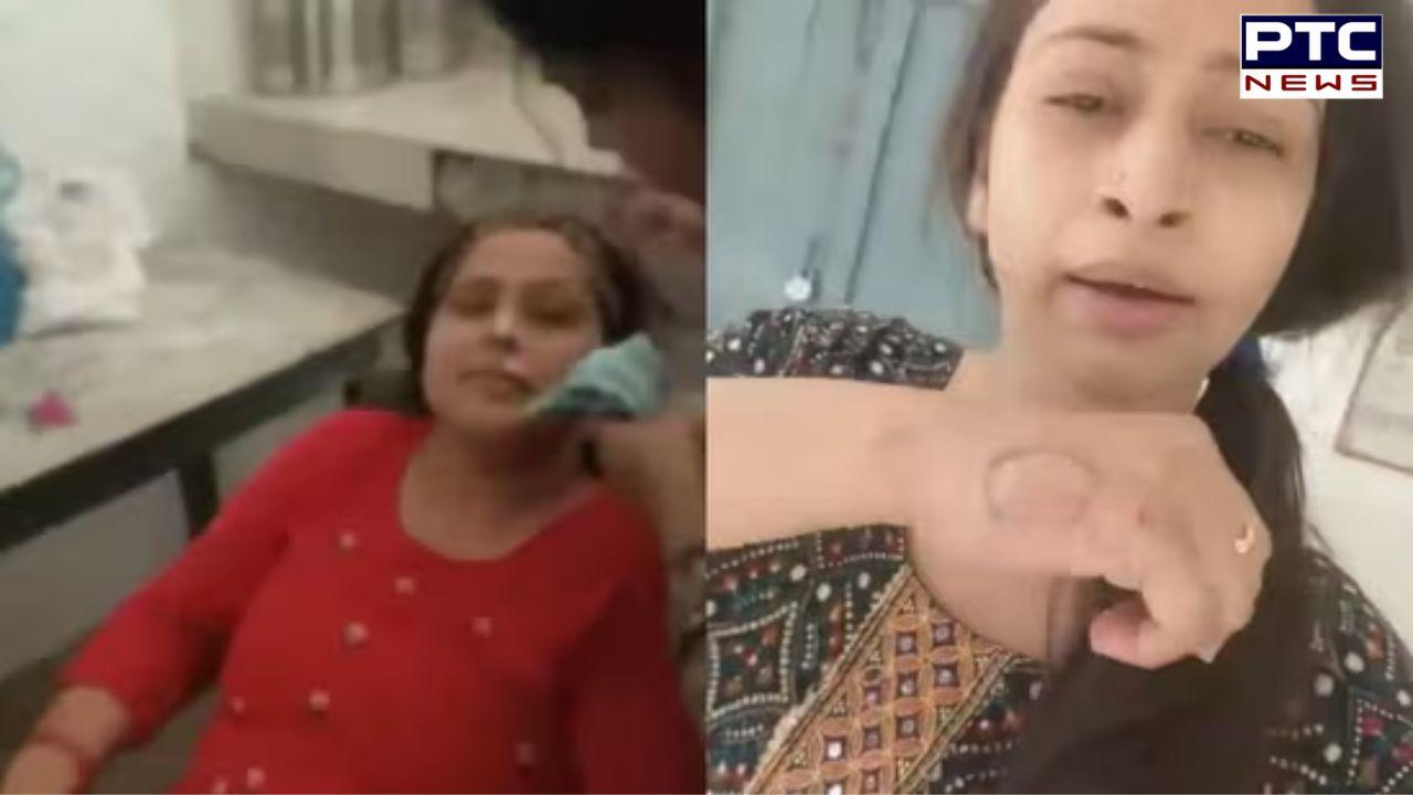 UP school principal caught getting facial on campus, 'bites teacher' for recording video | Watch