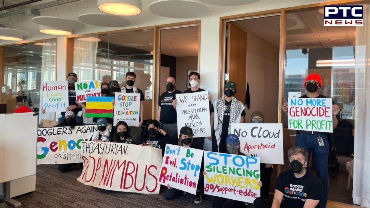 Google fires employees after disruptive sit-down protest against contract with Israel
