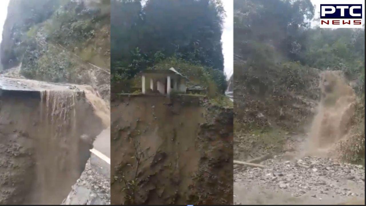 Arunachal Pradesh Landslide: Massive landslide hits Arunachal; disrupts road connectivity linking to China