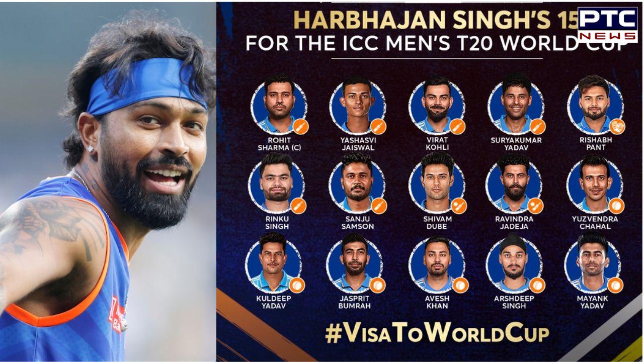 T20 World Cup 2024 squad predictions: Hardik Pandya's absence raises eyebrows in Harbhajan Singh's selection