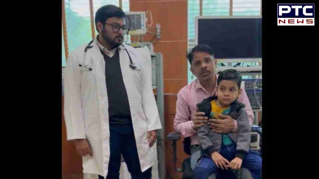 Doctor's timely action rescues Delhi boy who swallowed Rs 5 coin