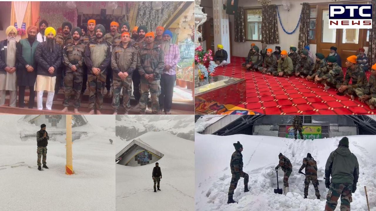 Hemkund Sahib Yatra 2024: Indian Army sends 1st group of soldiers for snow clearing ahead of commencement of sacred journey