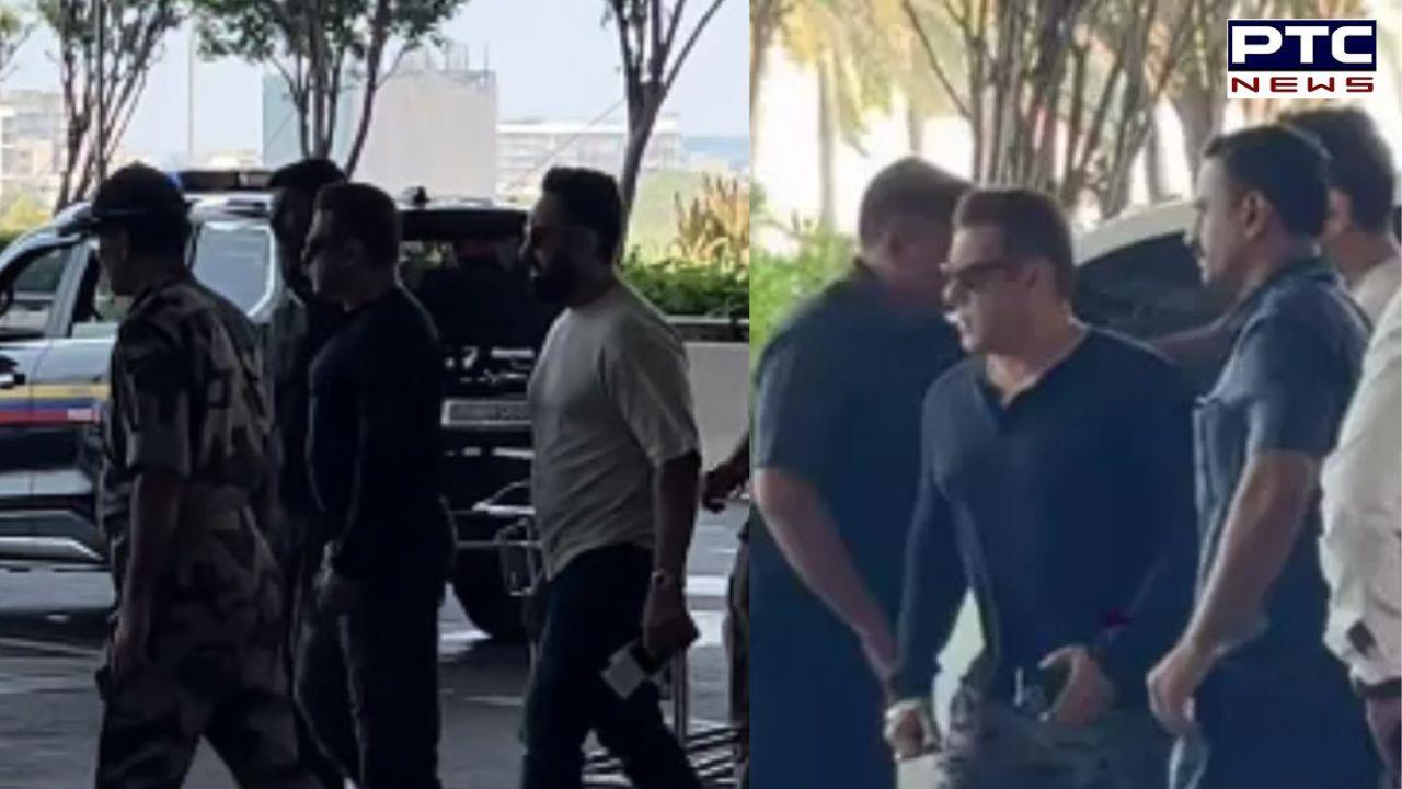 Salman Khan jets off to Dubai with tight security after firing outside Mumbai home