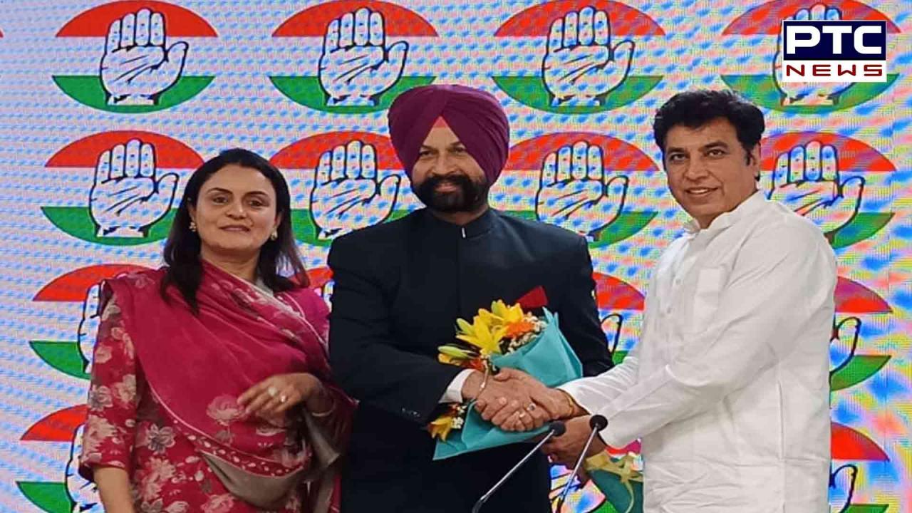 Lok Sabha Polls 2024: Ex-Punjab ADGP Gurinder Singh Dhillon joins Congress