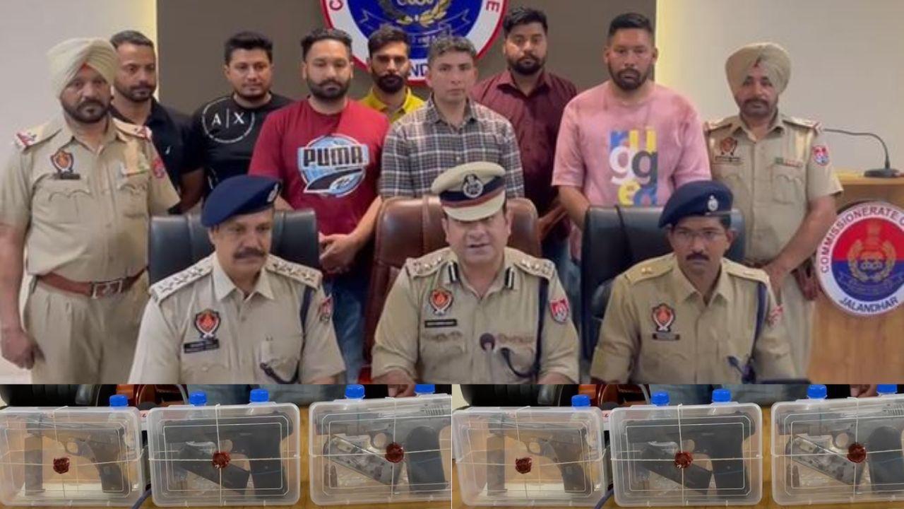 Jalandhar police bust gang operation, arrests notorious criminals linked to Jaggu Bhagwanpuria gang