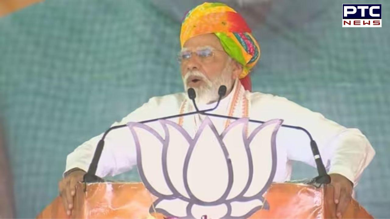 PM Modi takes a swipe at Sonia Gandhi, Manmohan Singh in Rajasthan; 'unable to win elections'