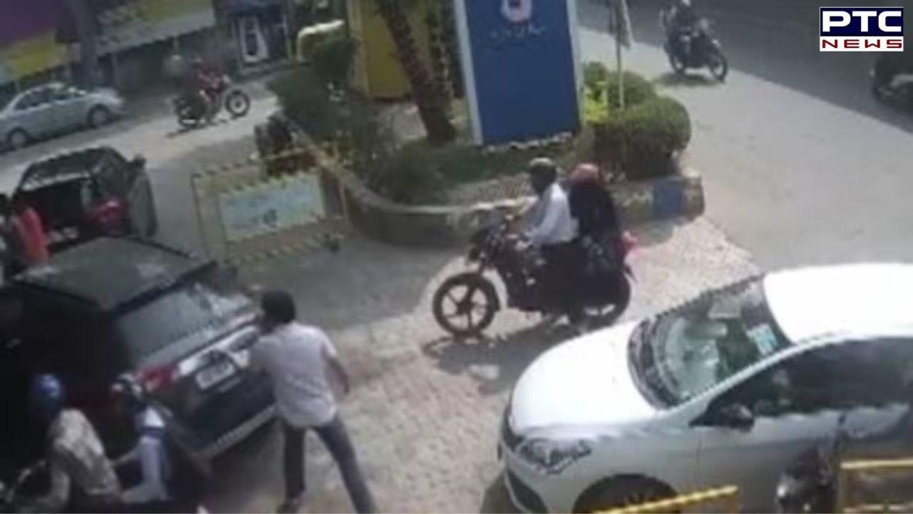 On Camera: AAP MLA Amanatullah Khan's son attacks petrol pump employees