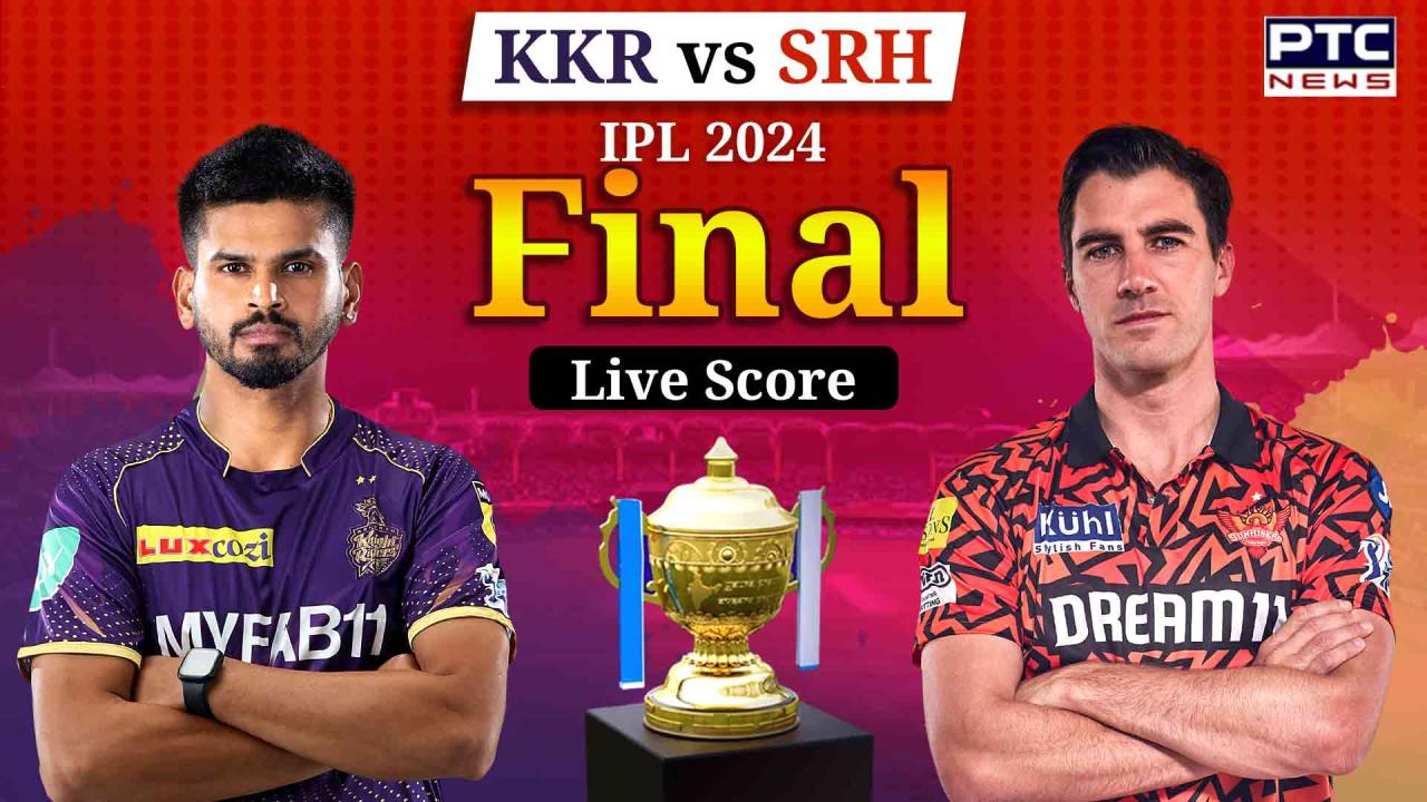 KKR vs SRH, IPL 2024 Final, HIGHLIGHTS: KKR clinches third title with 8-wicket victory over SRH
