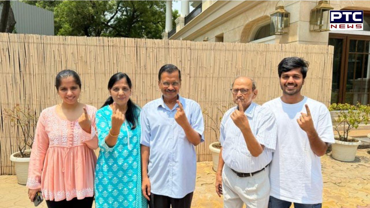 Lok Sabha elections 2024: Kejriwal votes for ally Congress candidate Jai Prakash Aggarwal, says 'voted against...'