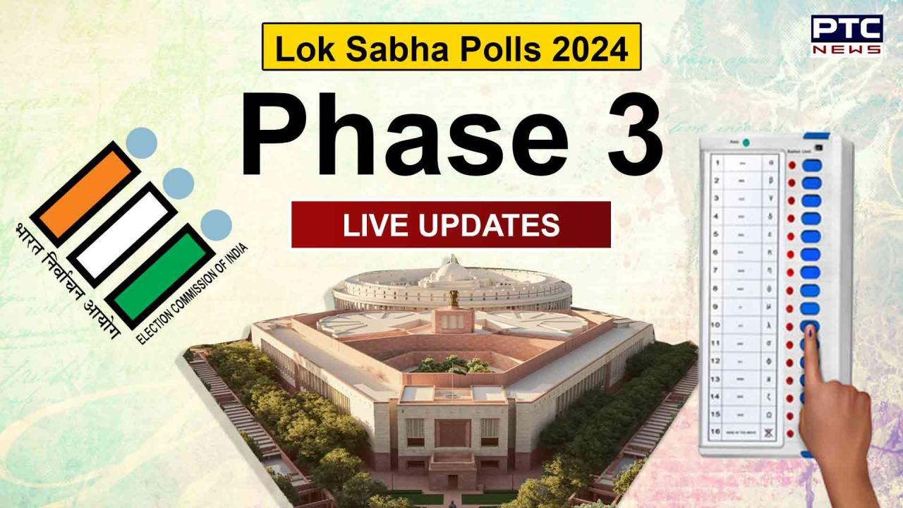 Lok Sabha Polls 2024 Phase 3 HIGHLIGHTS | Assam records highest voter turnout of 75.01%; 60.97% voter turnout recorded so far