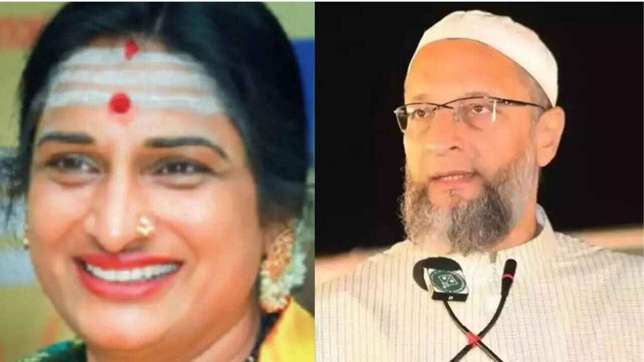 BJP candidate Madhavi Latha courts controversy, asks Muslim women to show face for ID check | Watch