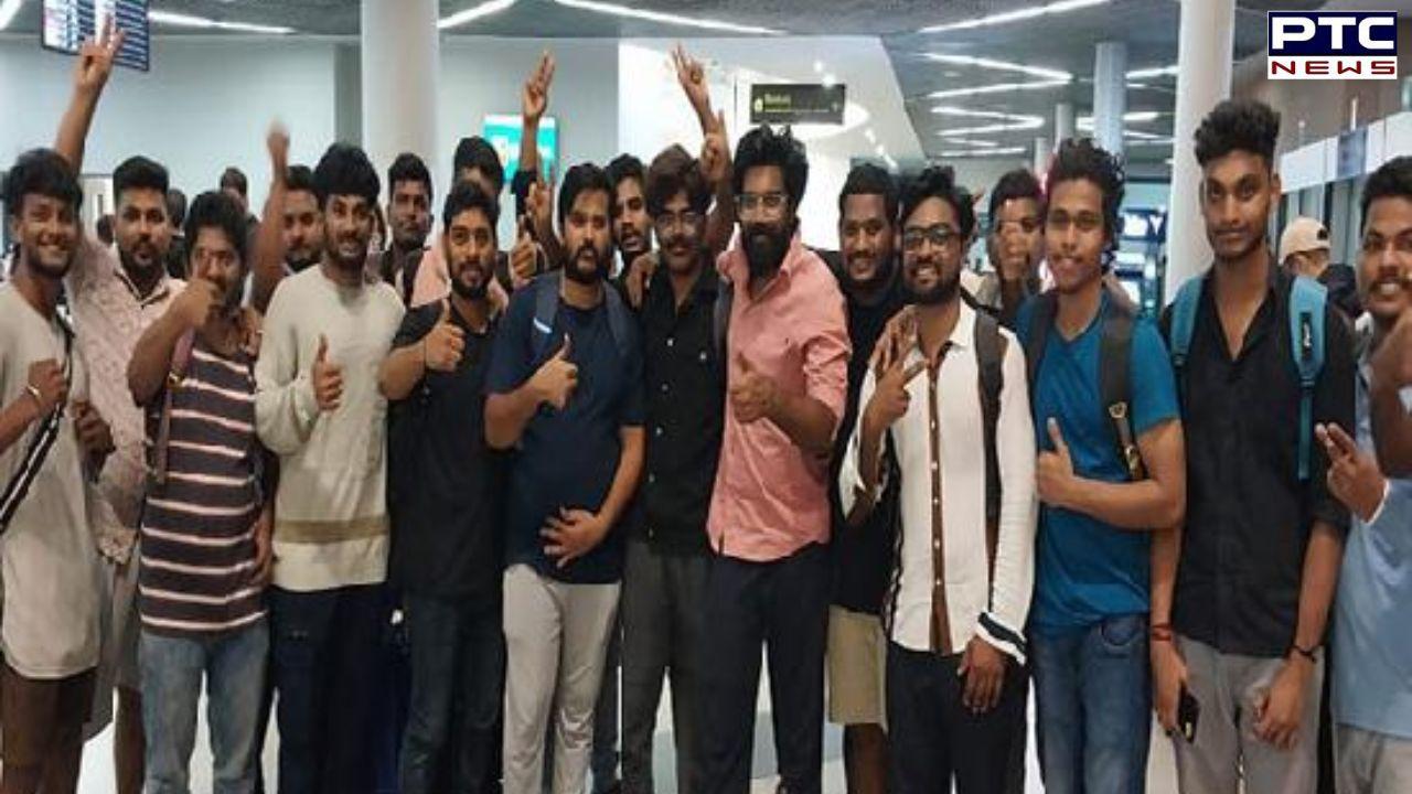 25 Indians return home after being trapped in job scam in Cambodia