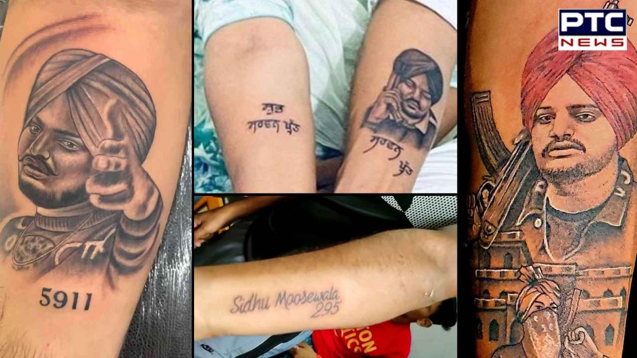 Immortal Ink | A look at incredible Sidhu Moosewala’s tattoos honoring his legacy on his death anniversary