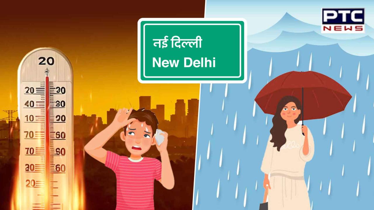 After sizzling at 52.3°C, Delhi sees sudden weather change with light showers