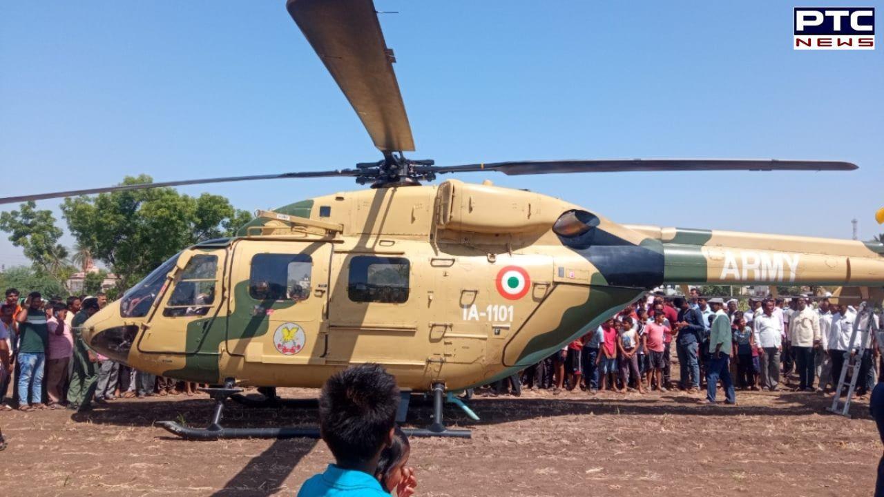 Army helicopter faces technical issue mid-air, makes precautionary landing in Maharashtra’s Sangli