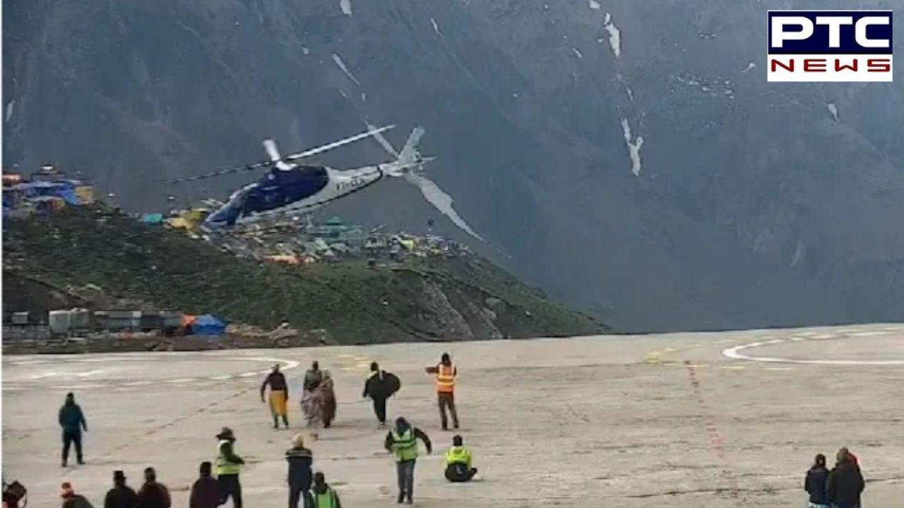 Helicopter en route Kedarnath goes tailspin; makes emergency landing 100 meters from holy shrine