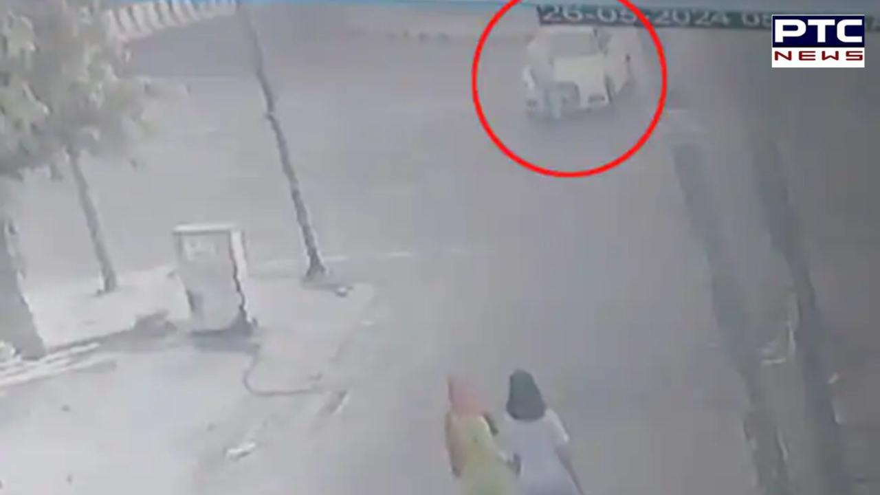 Elderly man hit by speeding Audi while crossing road in Noida, dies; incident caught on CCTV