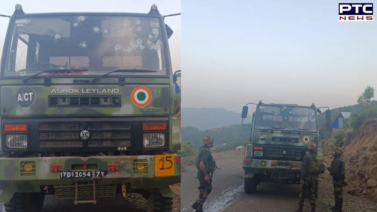 Indian Air Force convoy attacked by terrorists in Jammu and Kashmir's Poonch; 5 injured