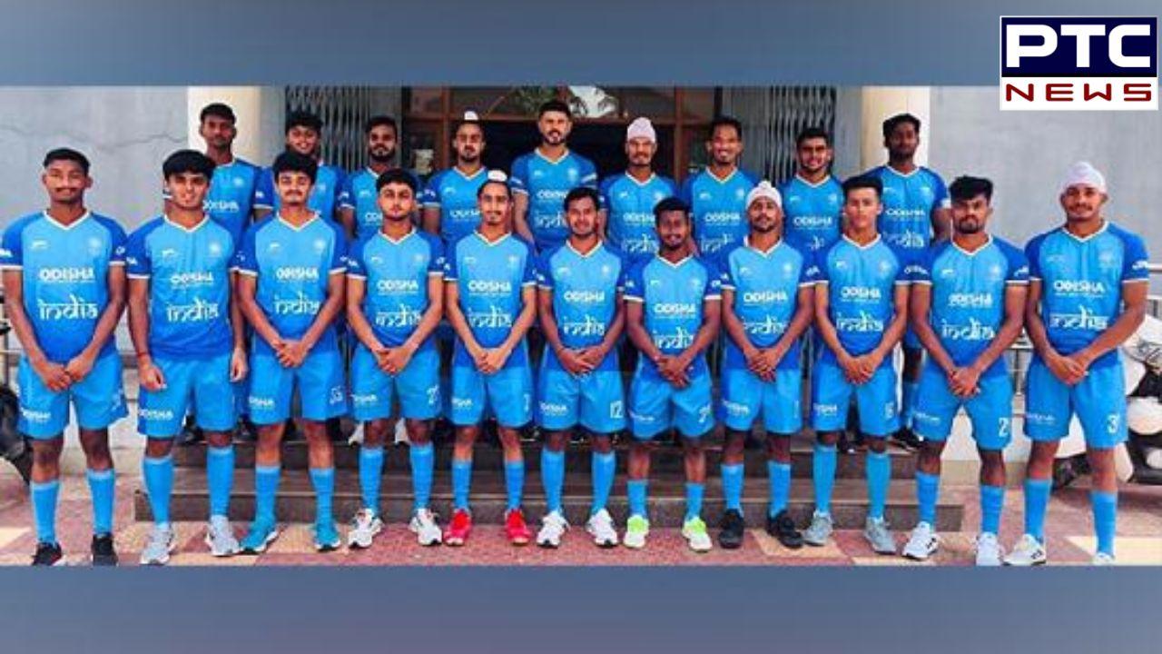 Hockey India unveils junior men's team for Europe tour