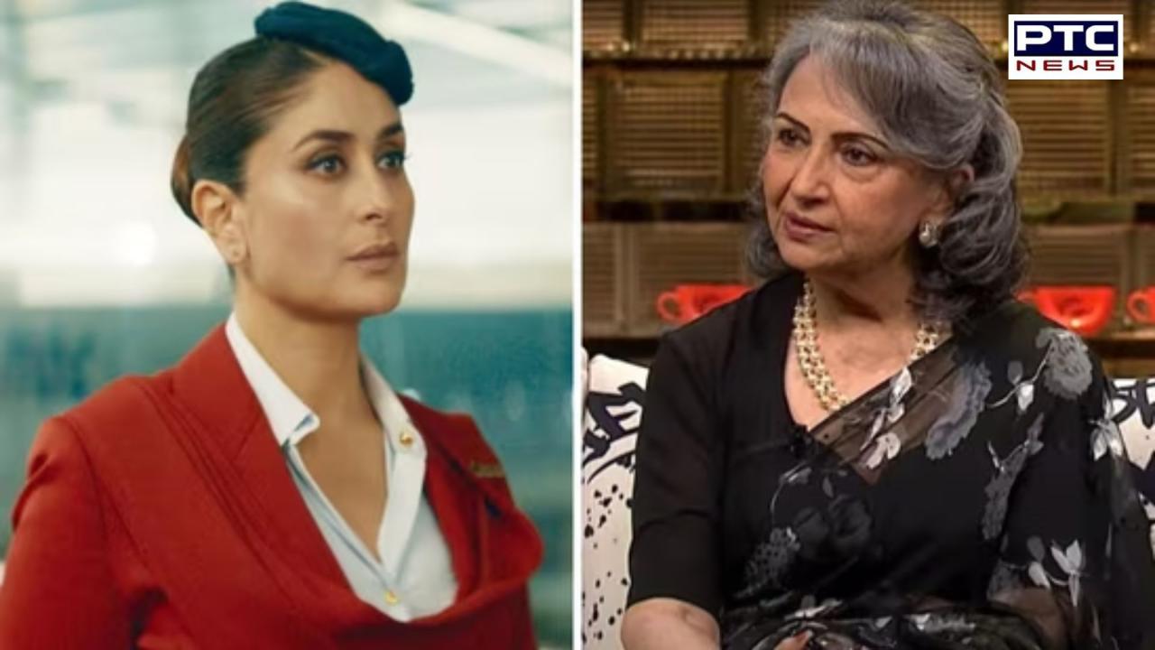 Sharmila Tagore criticises Kareena Kapoor's Crew as 'absurd beyond belief'