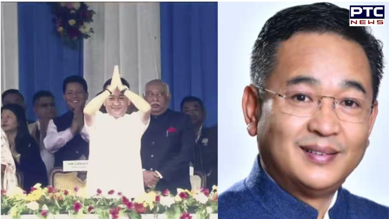 Prem Singh Tamang sworn in as Sikkim CM for second consecutive term