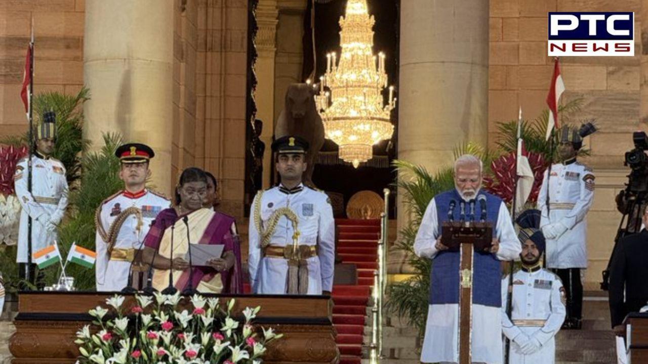 Narendra Modi oath-taking ceremony HIGHLIGHTS | Ravneet Singh Bittu sworn-in as Minister of State; JP Nadda, Chirag Paswan among Union Ministers