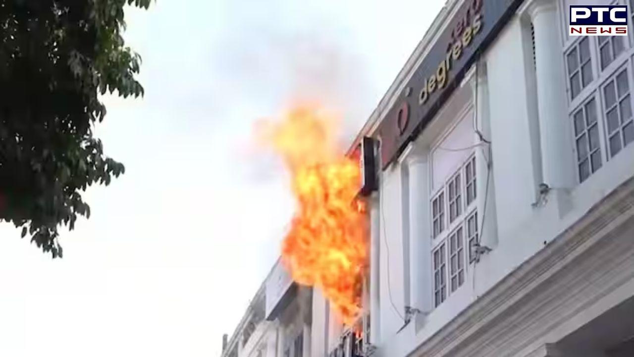 WATCH | Massive fire at adventure game zone in Delhi's Connaught Place