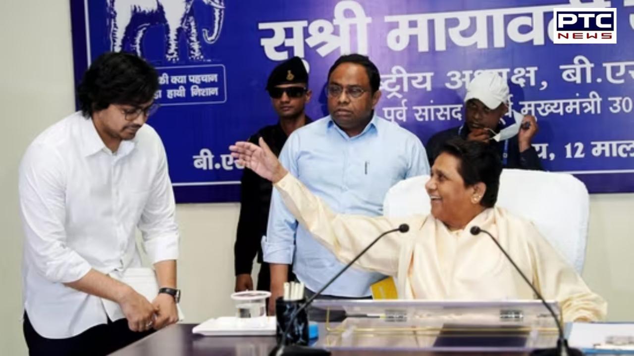 Mayawati reinstates nephew Akash Anand as her heir