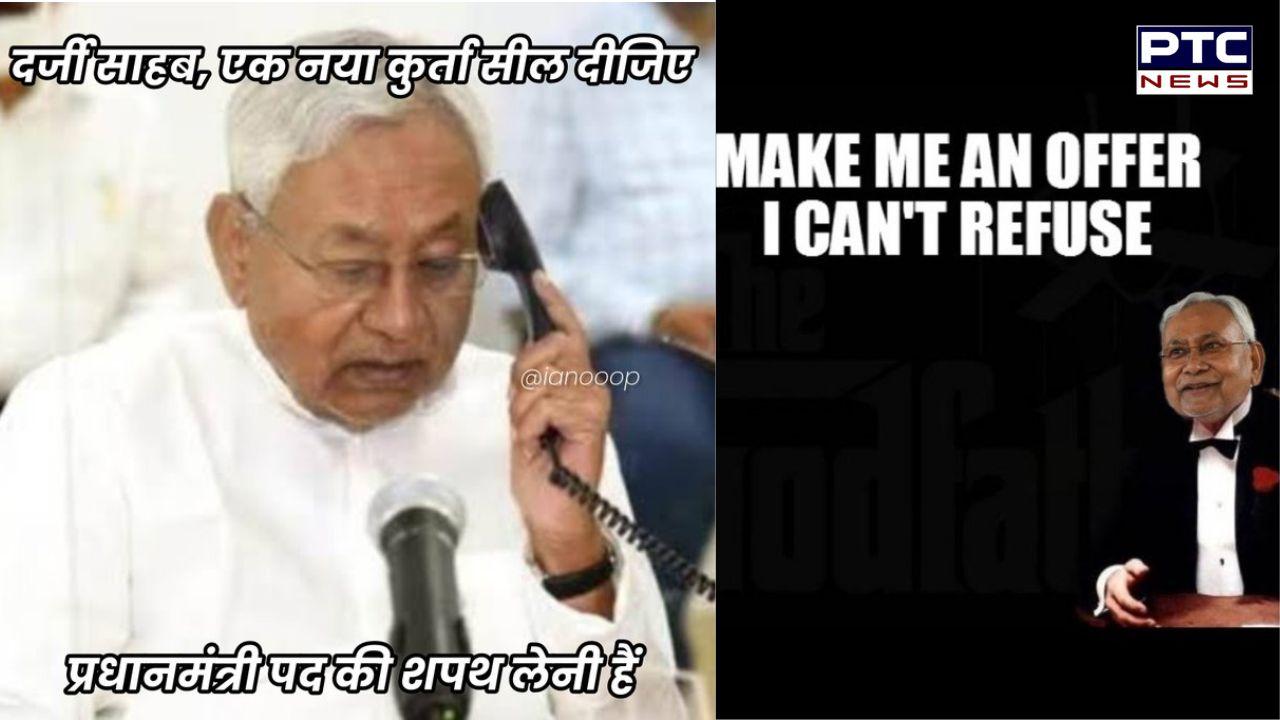Bihar CM Nitish Kumar all set to be KINGMAKER? Checkout memes that will make your day