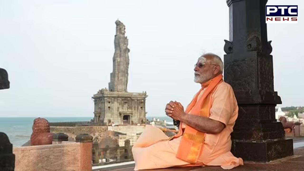 PM Modi returns after 45-hour meditation in Kanniyakumari ; urges citizens to national unity for developed India by 2047