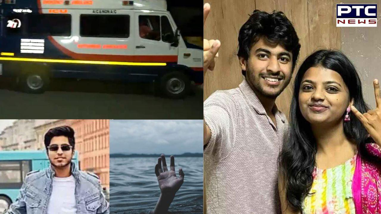 Russia drowning tragedy | Mortal remains of Indian students who drowned in Russia arrives in Mumbai