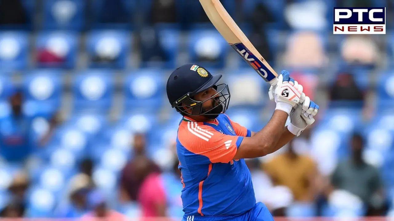 IND vs AUS, T20 WC 2024: Rohit Sharma scores half-century; becomes first to hit 200 sixes in T20I